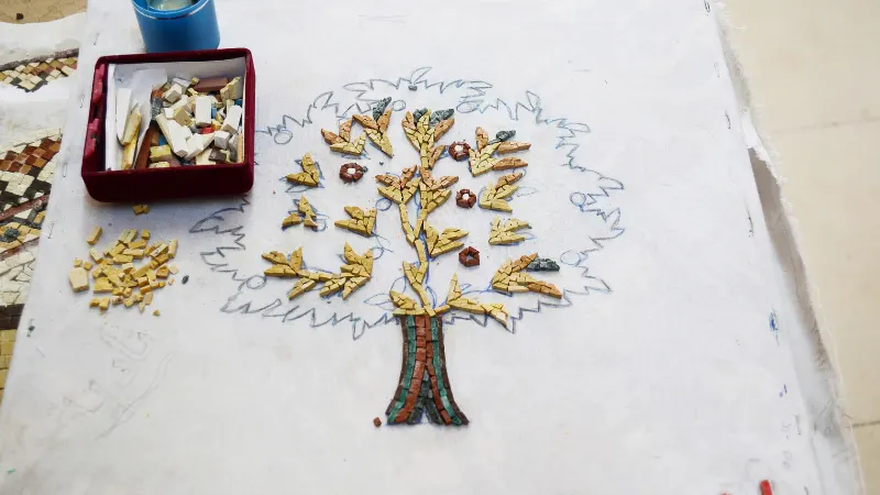 artigianato mosaico madaba