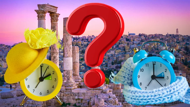 fuso orario in giordania