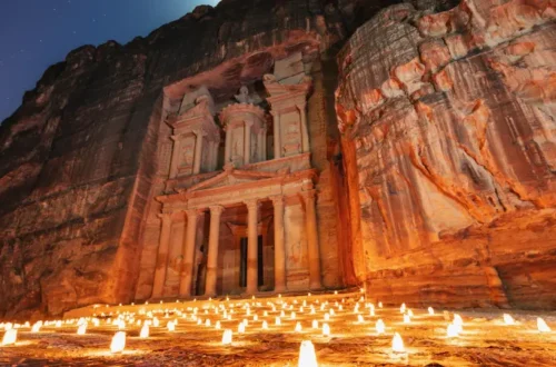petra by night