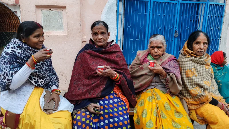 donne di Varanasi