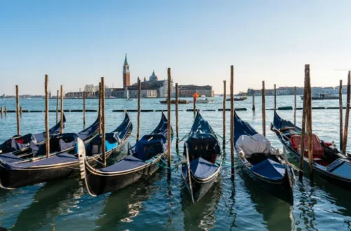 Gondole e Canal Grande - Venezia