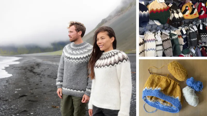 vestiario in lana lopi