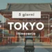 tokyo itinerario 5 giorni