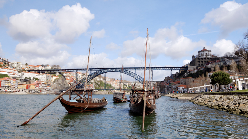 barche rabelo, porto
