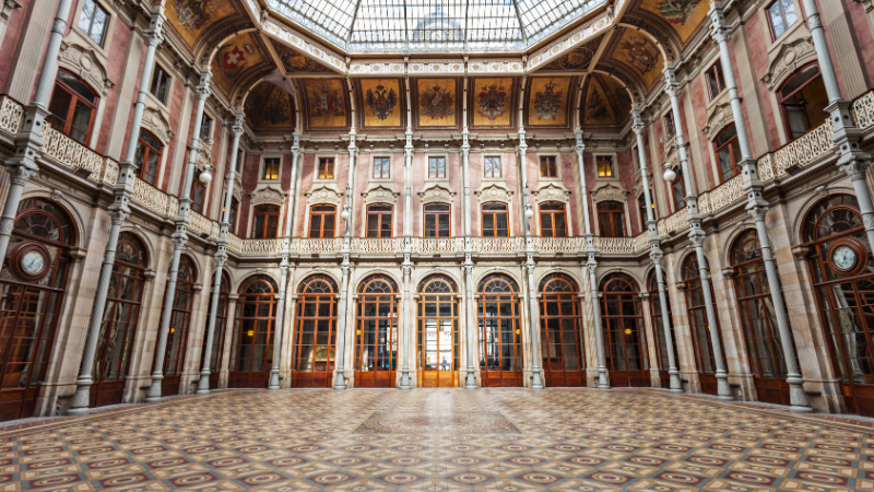 palacio da bolsa, porto