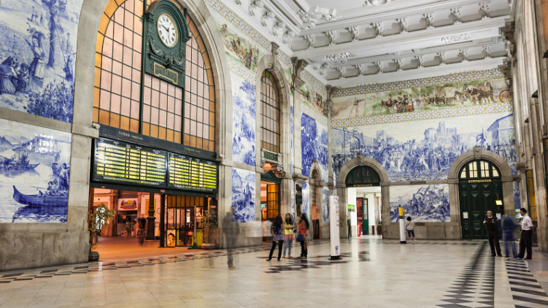 stazione sao bento, portogallo