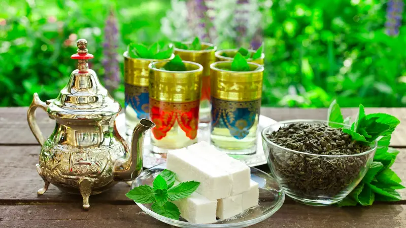 te marocchino menta