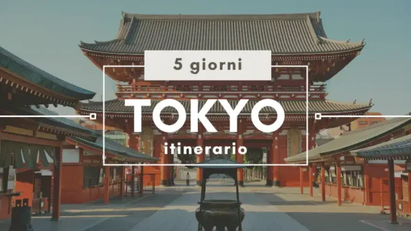 tokyo in 5 giorni itinerario asakusa shibuya shinjuku