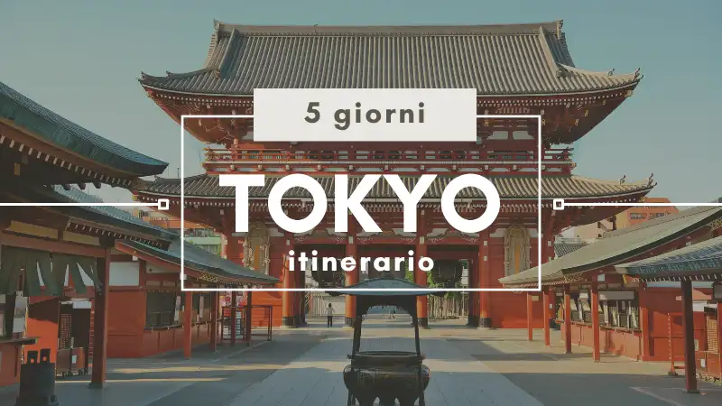 tokyo in 5 giorni itinerario asakusa shibuya shinjuku