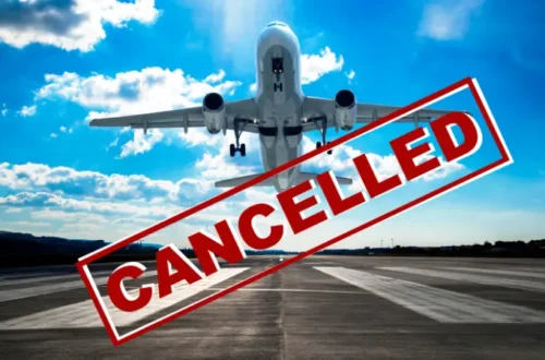 volo cancellato
